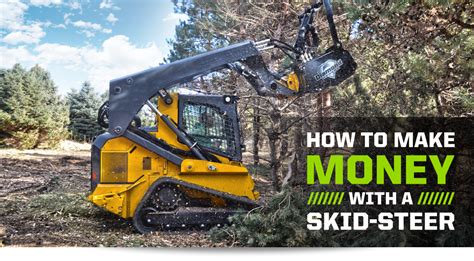 how to make money with a compact track loader|How To Make Money With A Skid.